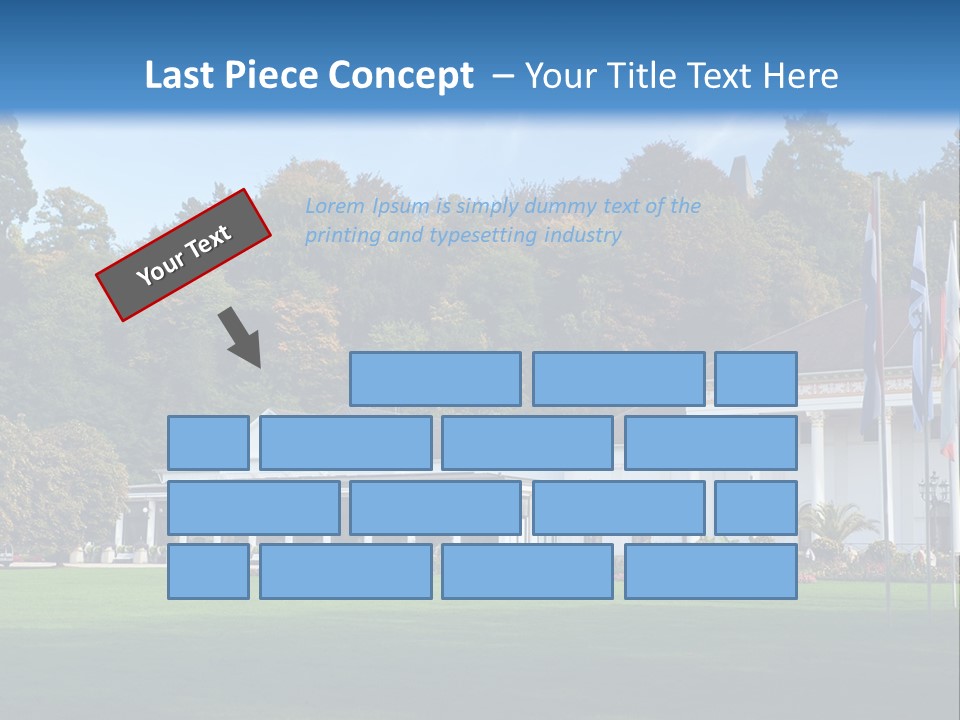 Illuminated Grass Night PowerPoint Template