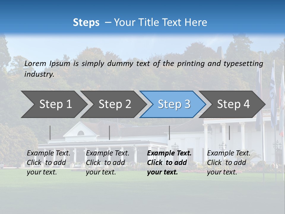 Illuminated Grass Night PowerPoint Template