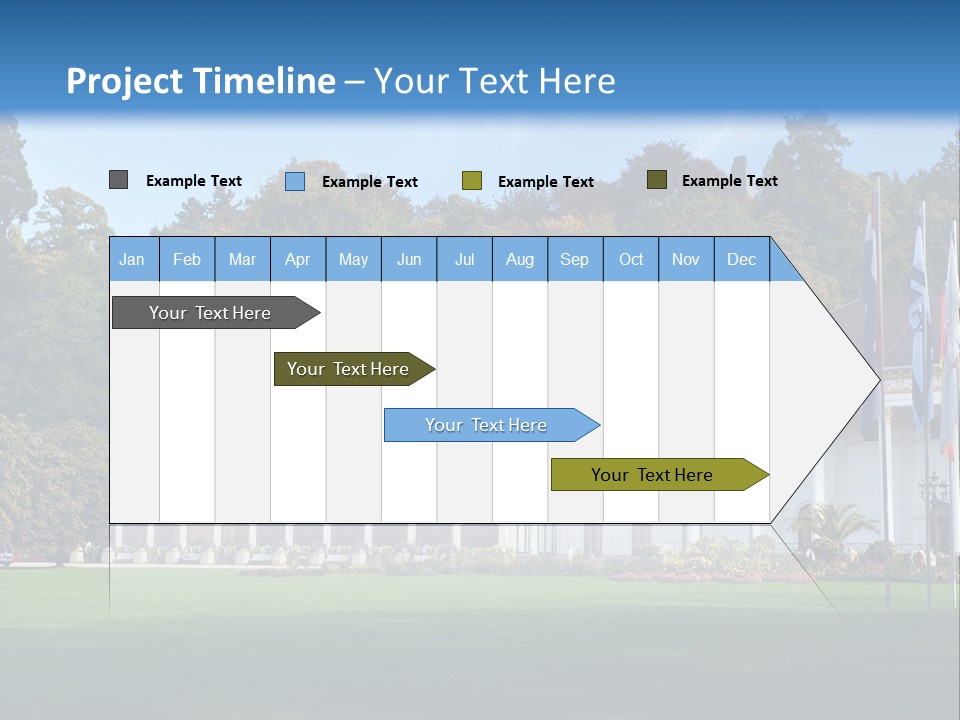Illuminated Grass Night PowerPoint Template