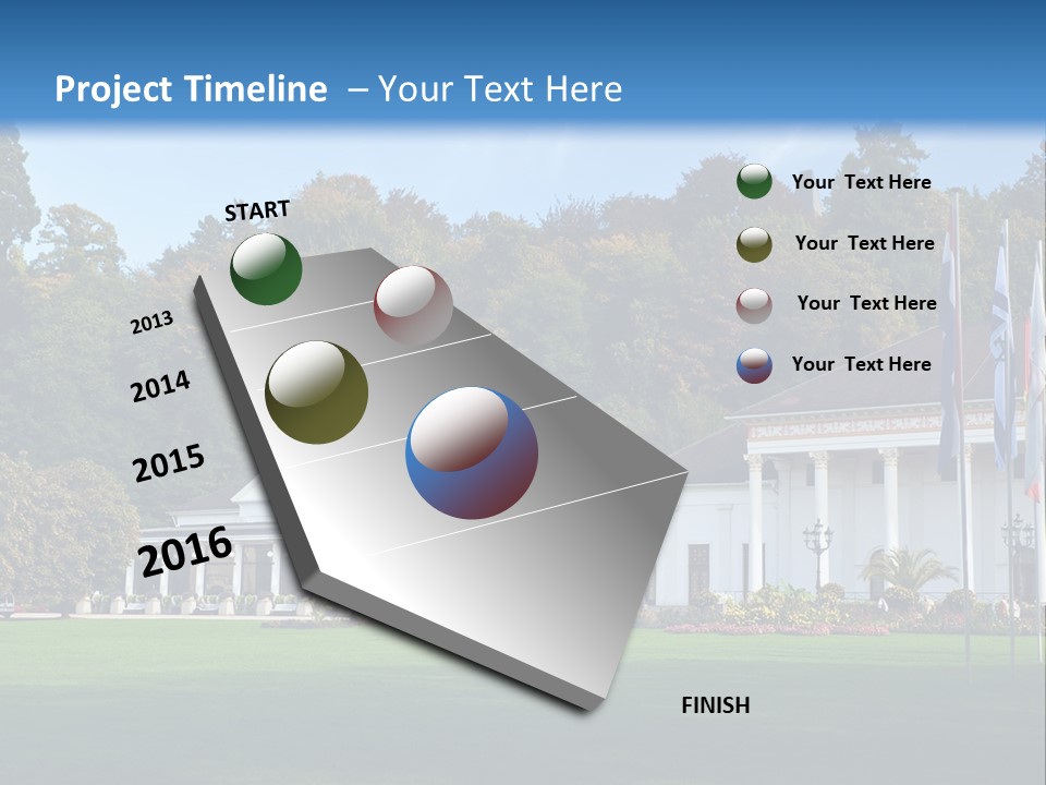 Illuminated Grass Night PowerPoint Template