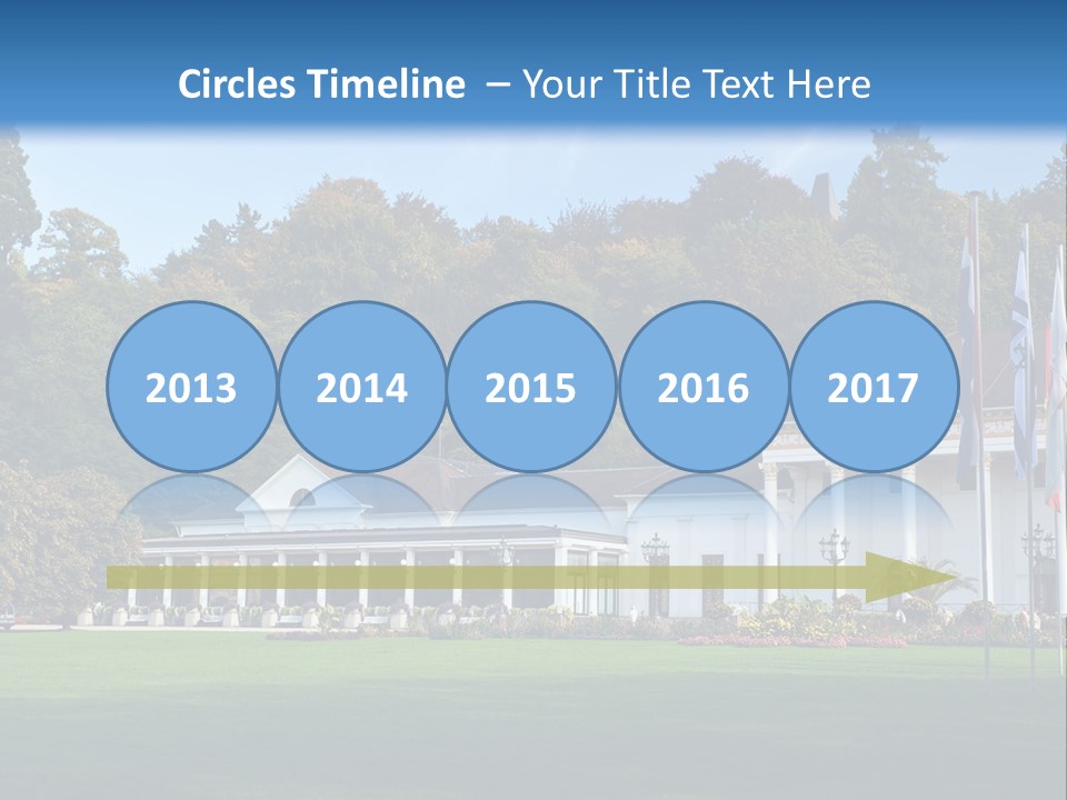 Illuminated Grass Night PowerPoint Template