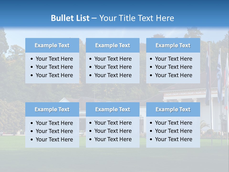 Illuminated Grass Night PowerPoint Template