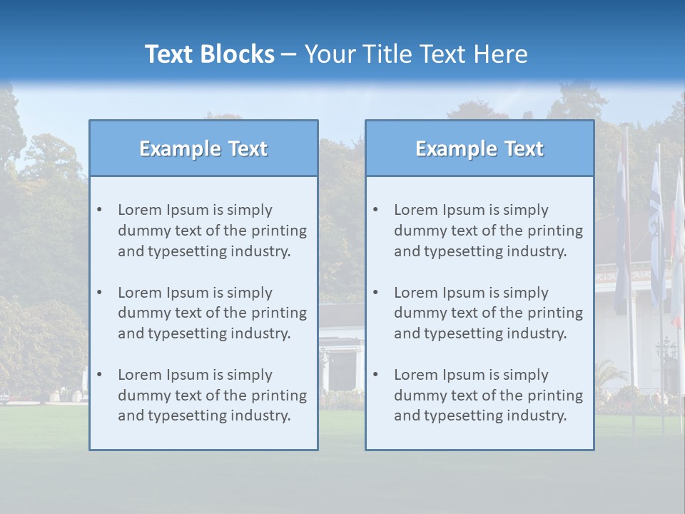 Illuminated Grass Night PowerPoint Template