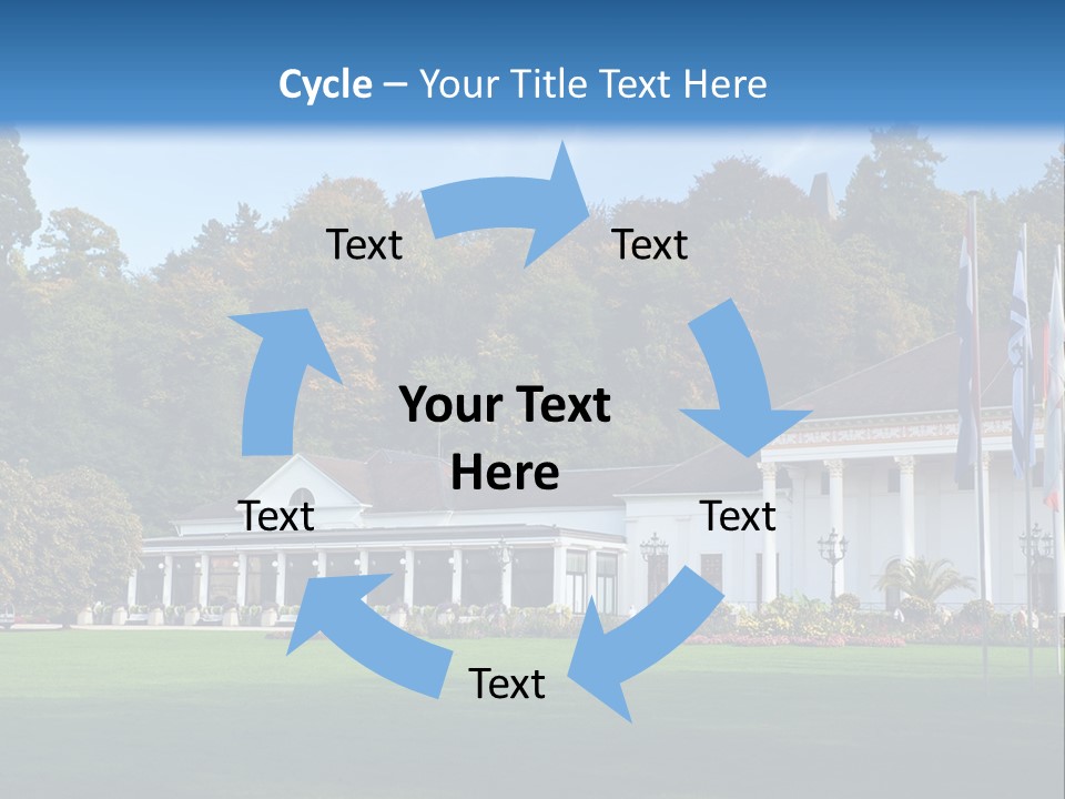 Illuminated Grass Night PowerPoint Template