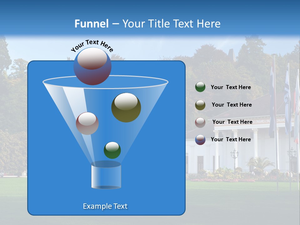 Illuminated Grass Night PowerPoint Template