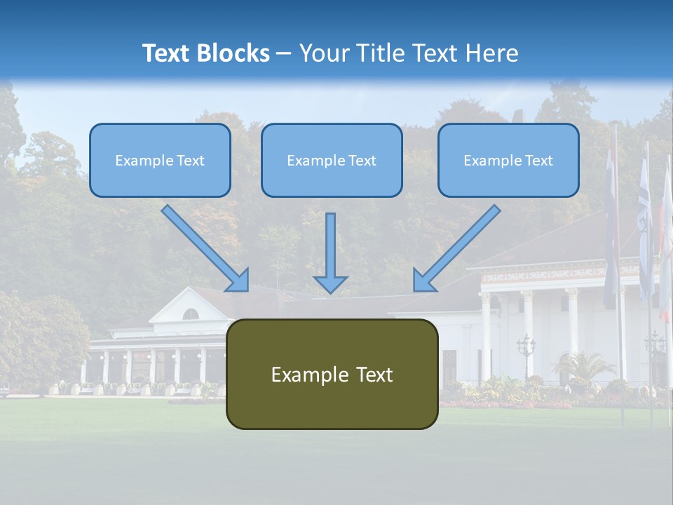 Illuminated Grass Night PowerPoint Template