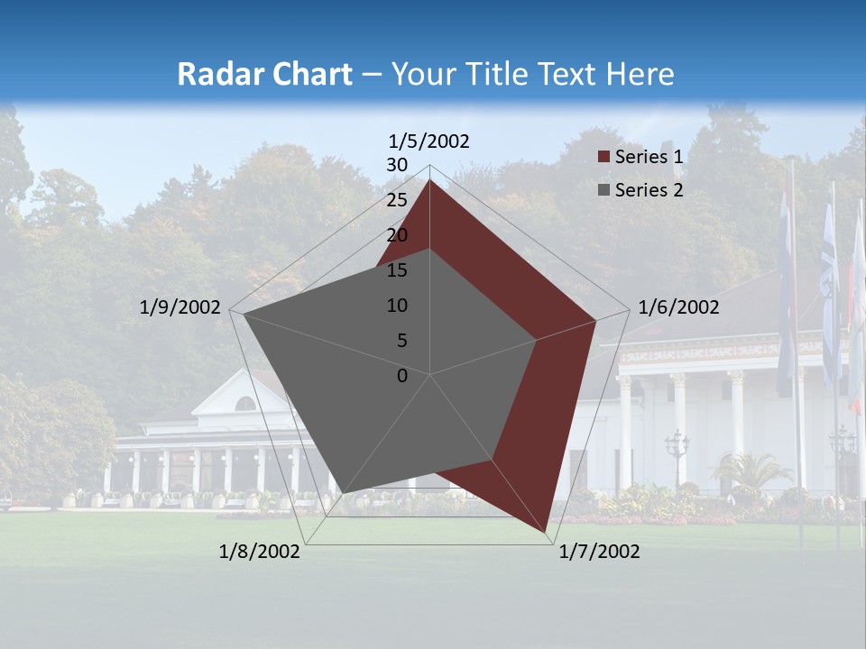 Illuminated Grass Night PowerPoint Template