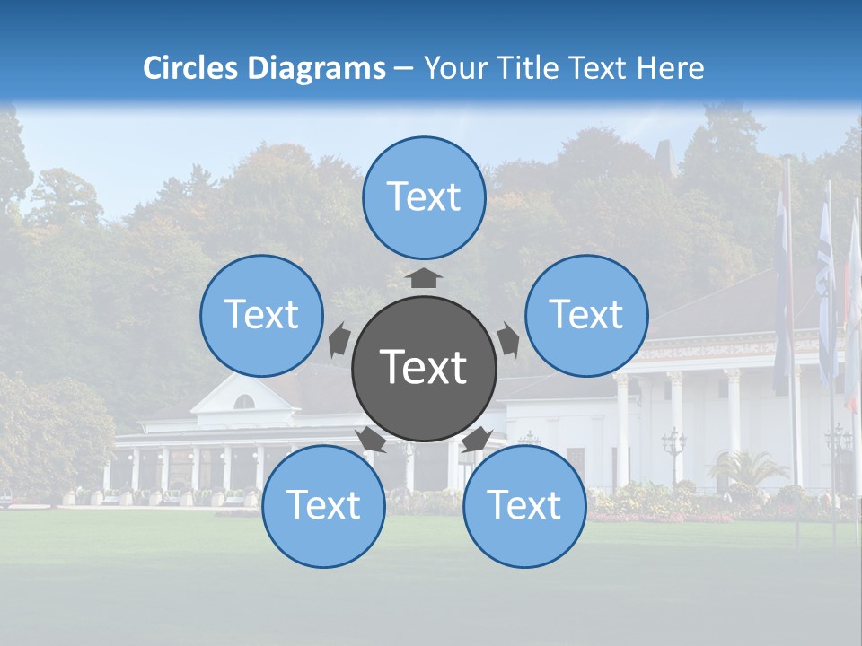 Illuminated Grass Night PowerPoint Template