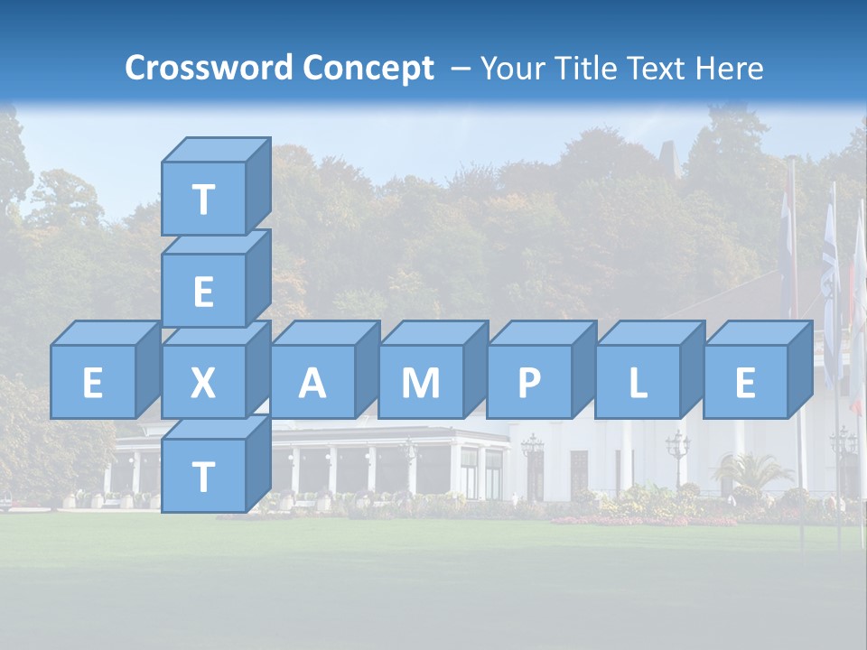 Illuminated Grass Night PowerPoint Template