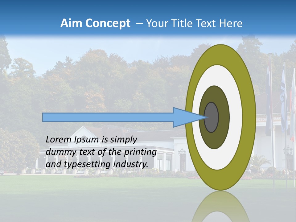 Illuminated Grass Night PowerPoint Template