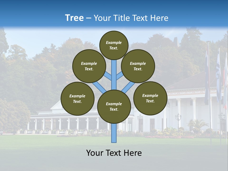 Illuminated Grass Night PowerPoint Template