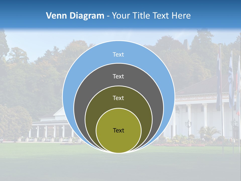 Illuminated Grass Night PowerPoint Template