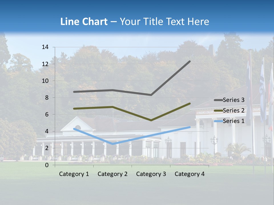 Illuminated Grass Night PowerPoint Template