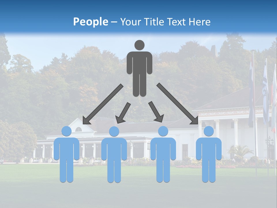 Illuminated Grass Night PowerPoint Template