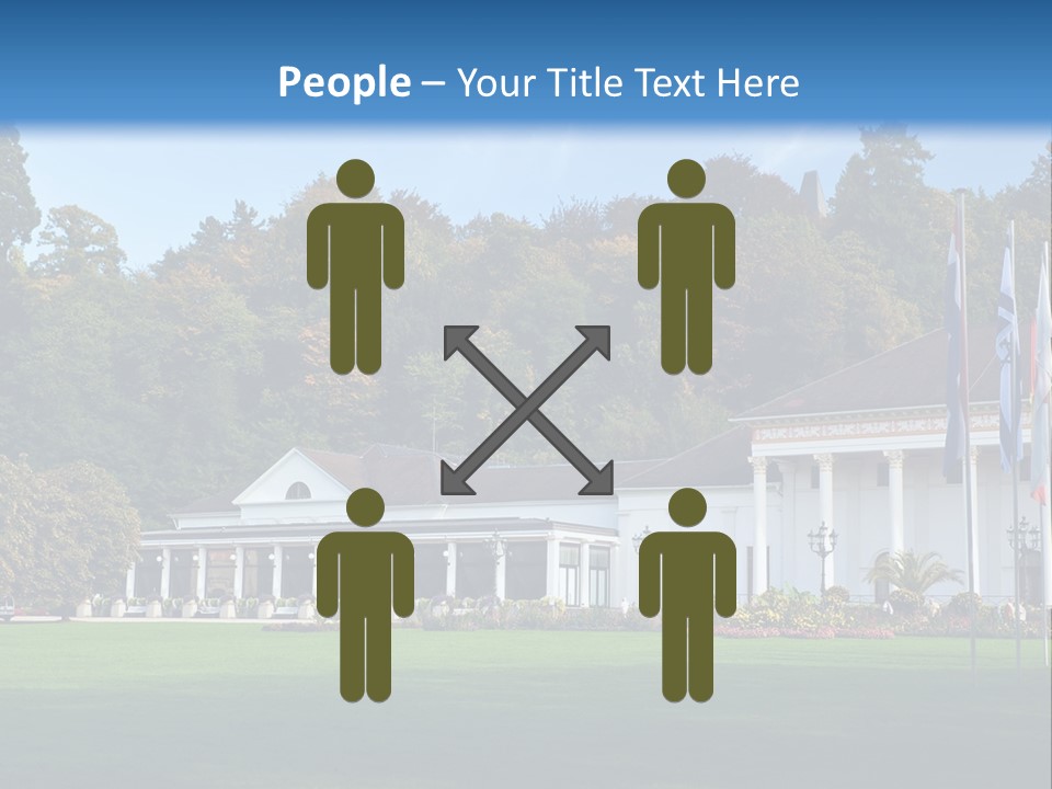 Illuminated Grass Night PowerPoint Template