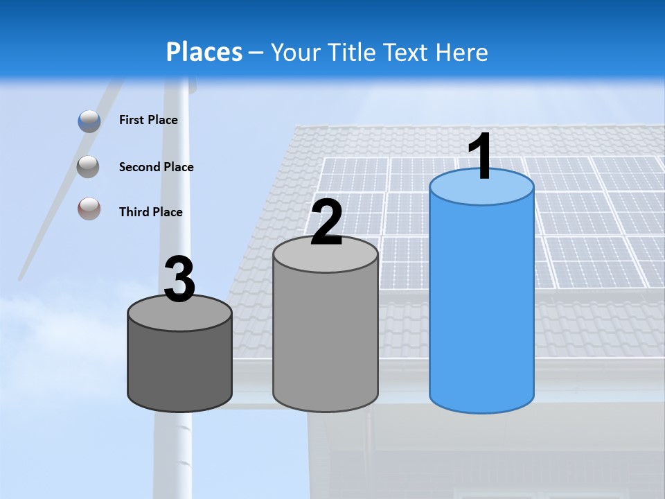 Renewable Nature Sky PowerPoint Template