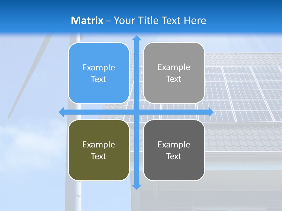 Renewable Nature Sky PowerPoint Template