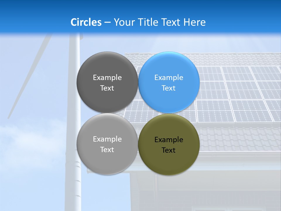 Renewable Nature Sky PowerPoint Template