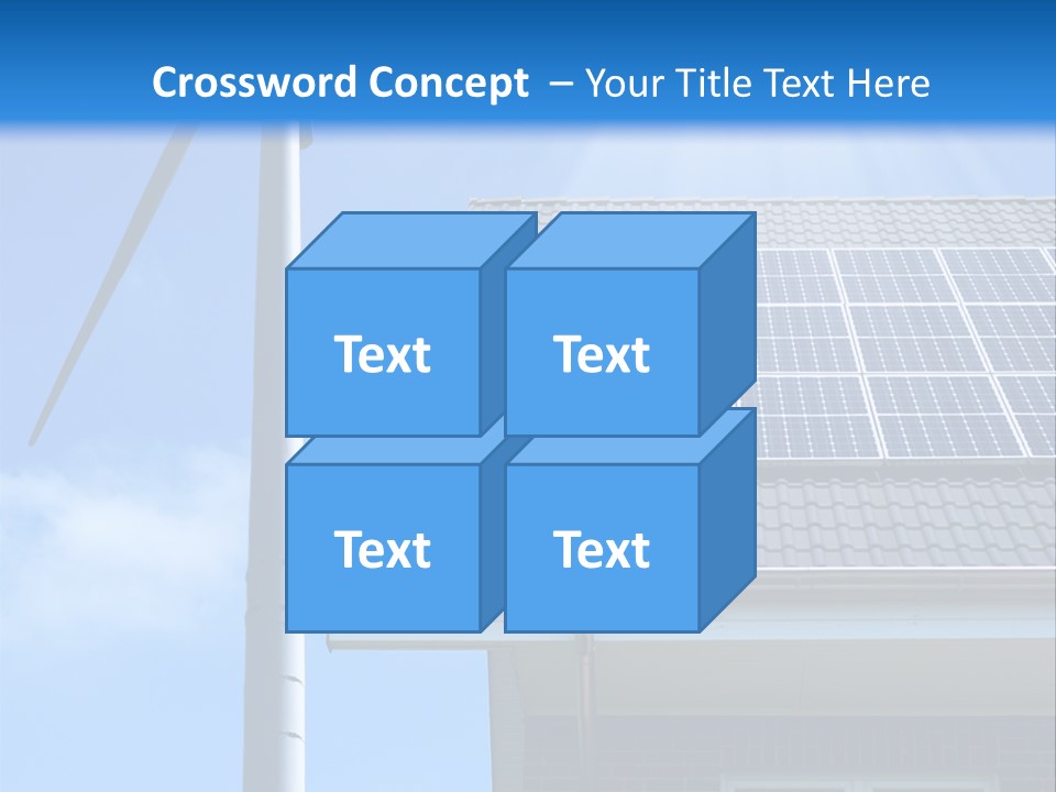 Renewable Nature Sky PowerPoint Template