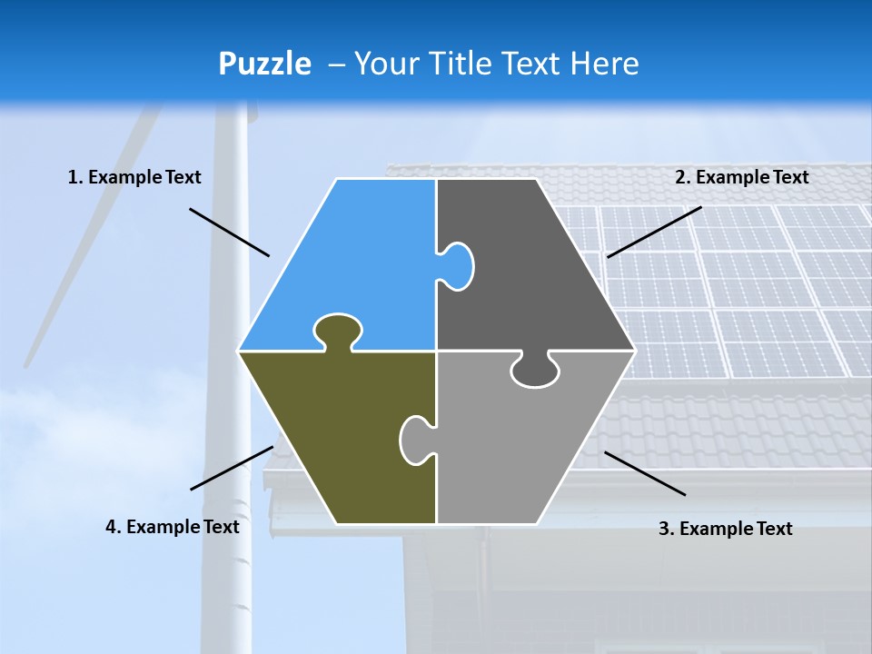 Renewable Nature Sky PowerPoint Template