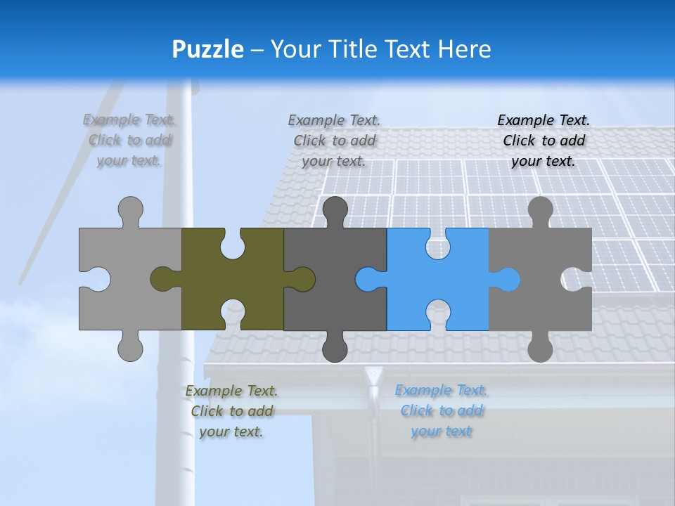 Renewable Nature Sky PowerPoint Template