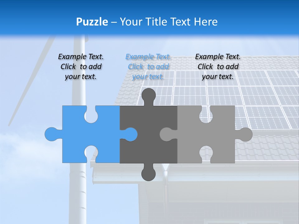 Renewable Nature Sky PowerPoint Template