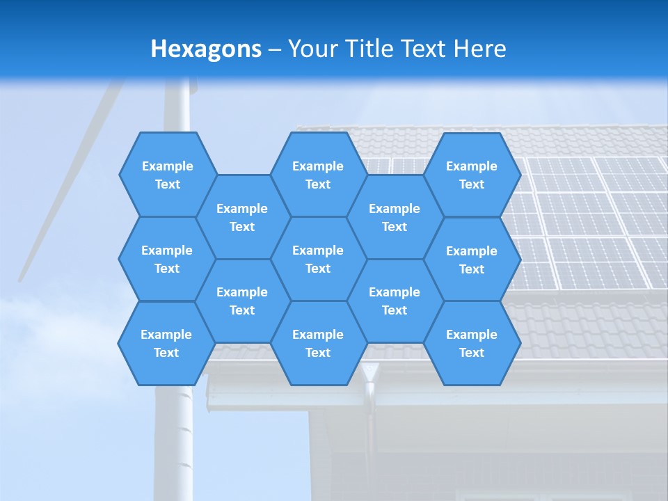 Renewable Nature Sky PowerPoint Template