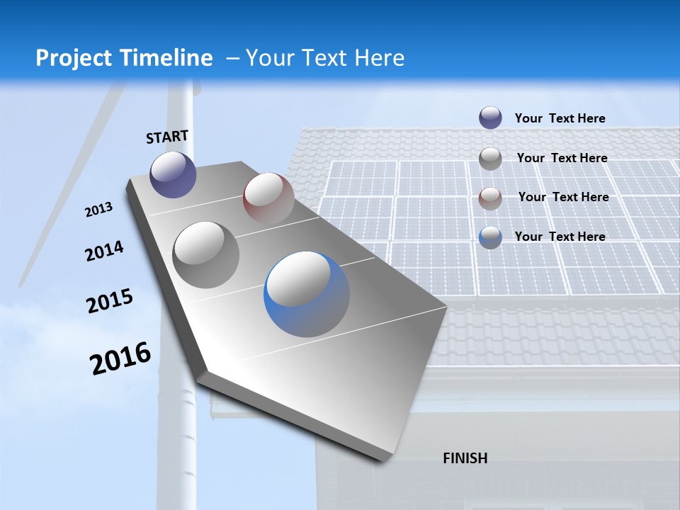Renewable Nature Sky PowerPoint Template