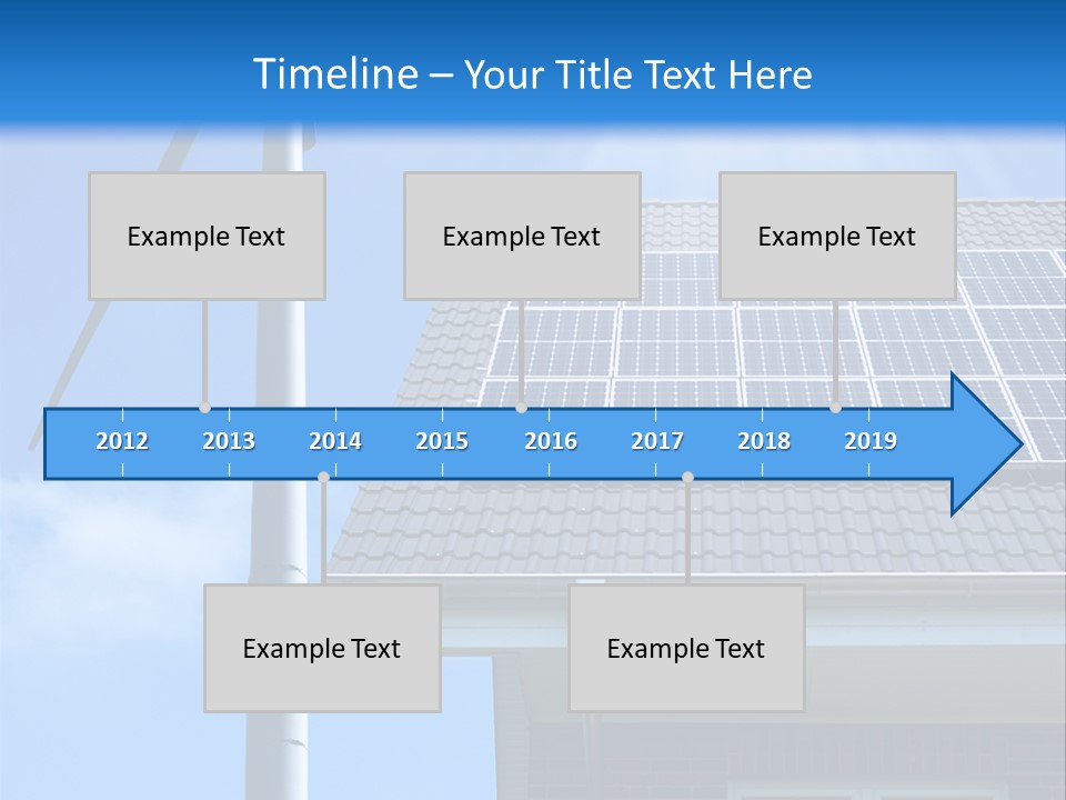Renewable Nature Sky PowerPoint Template