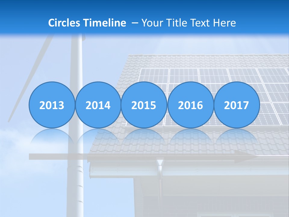 Renewable Nature Sky PowerPoint Template