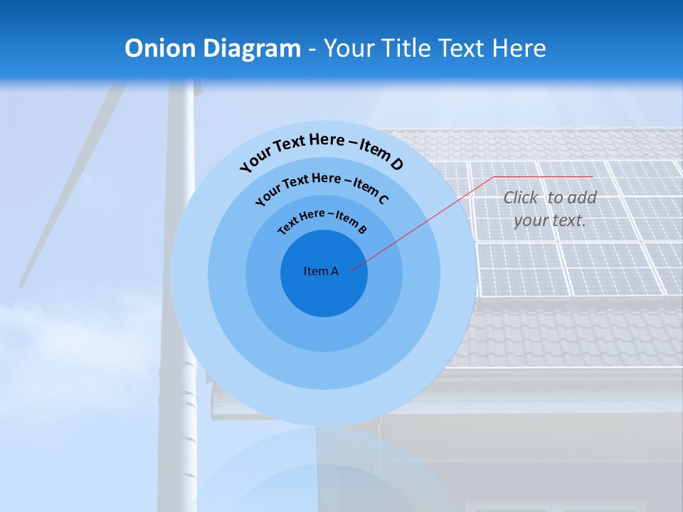Renewable Nature Sky PowerPoint Template