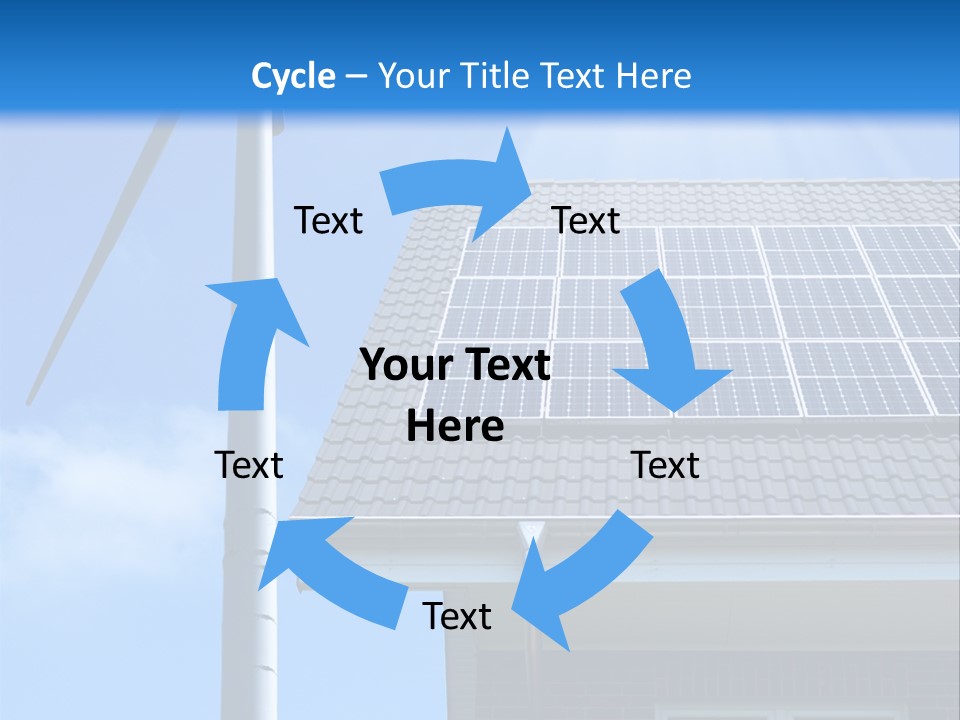 Renewable Nature Sky PowerPoint Template