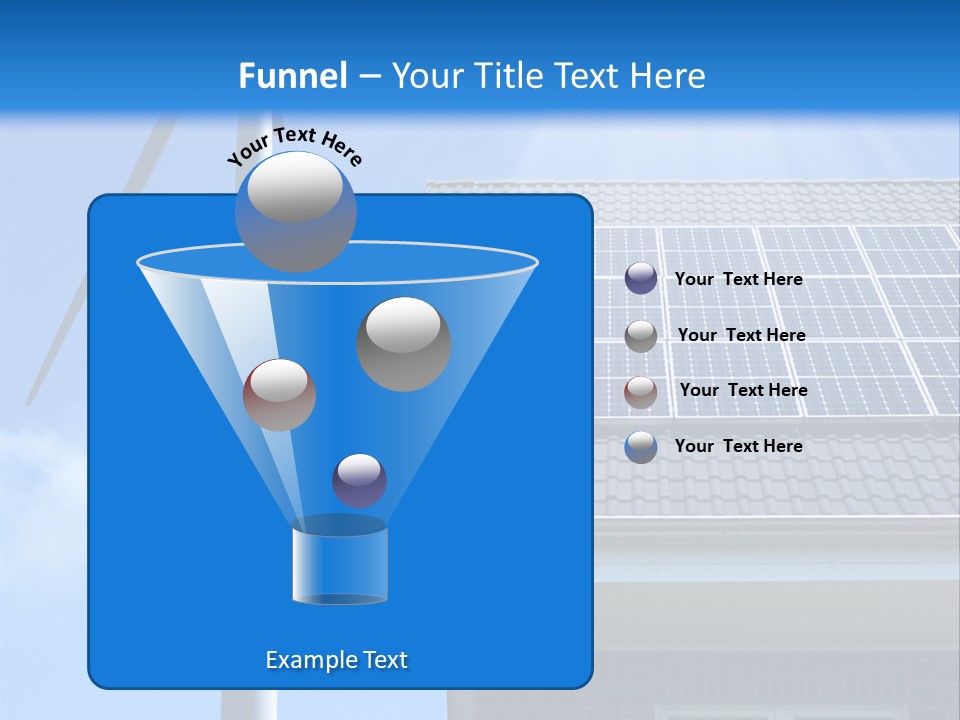 Renewable Nature Sky PowerPoint Template