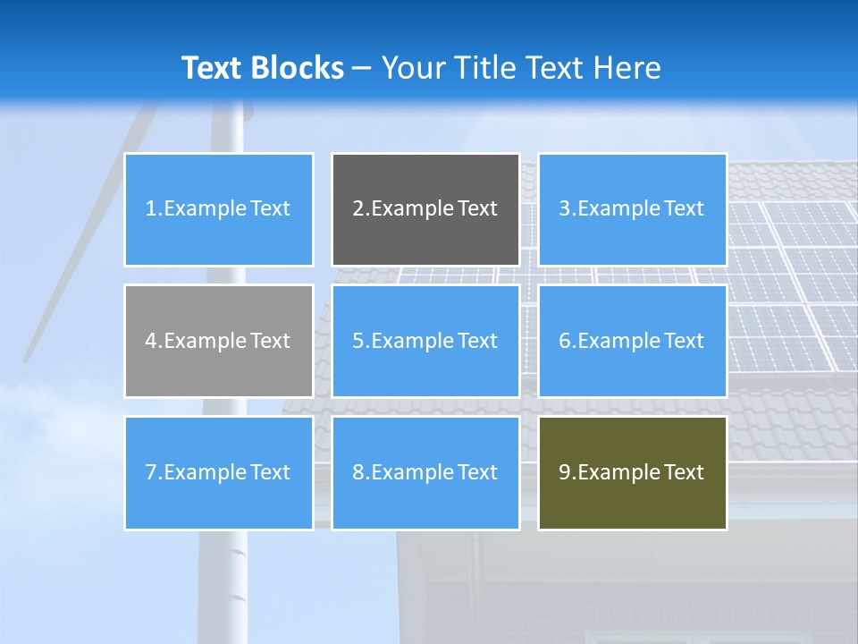 Renewable Nature Sky PowerPoint Template