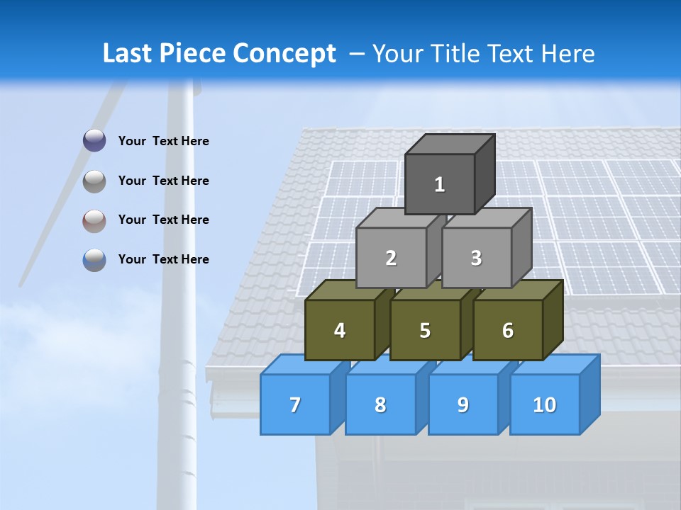Renewable Nature Sky PowerPoint Template