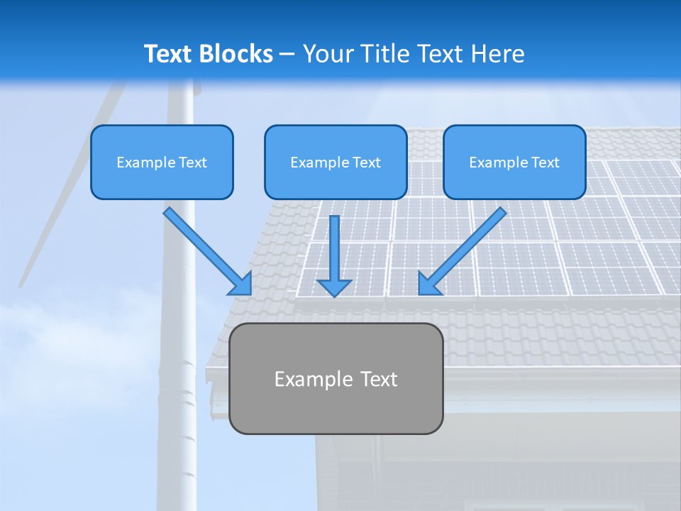 Renewable Nature Sky PowerPoint Template