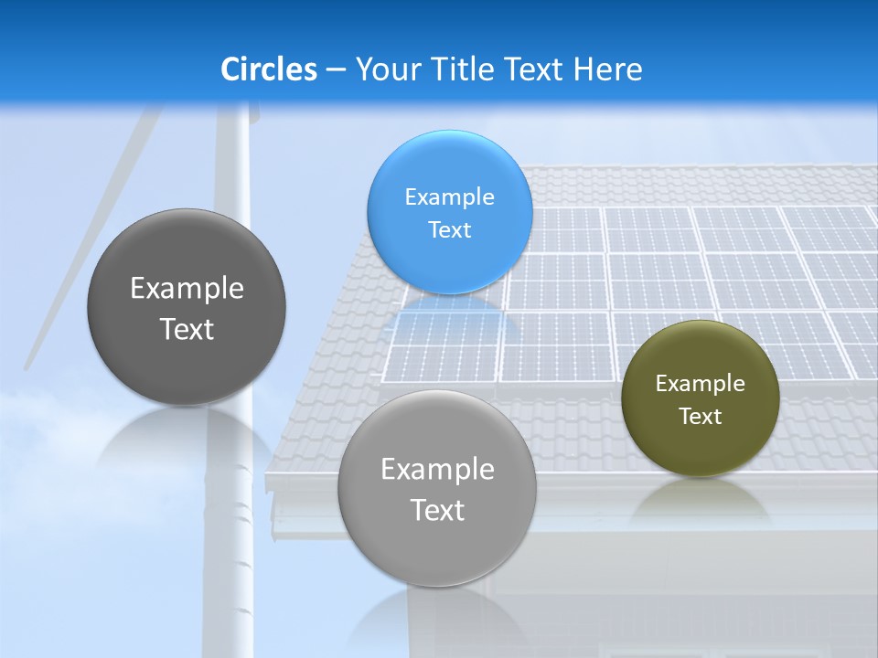 Renewable Nature Sky PowerPoint Template