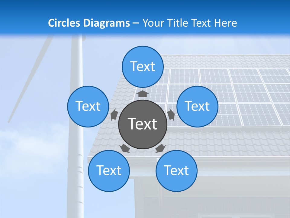 Renewable Nature Sky PowerPoint Template