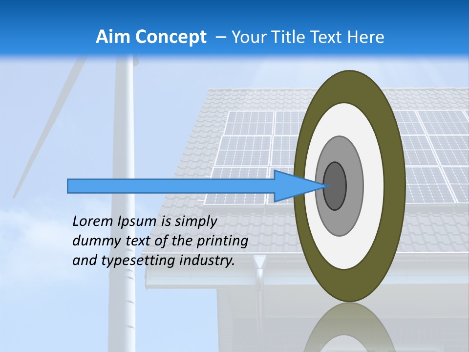Renewable Nature Sky PowerPoint Template