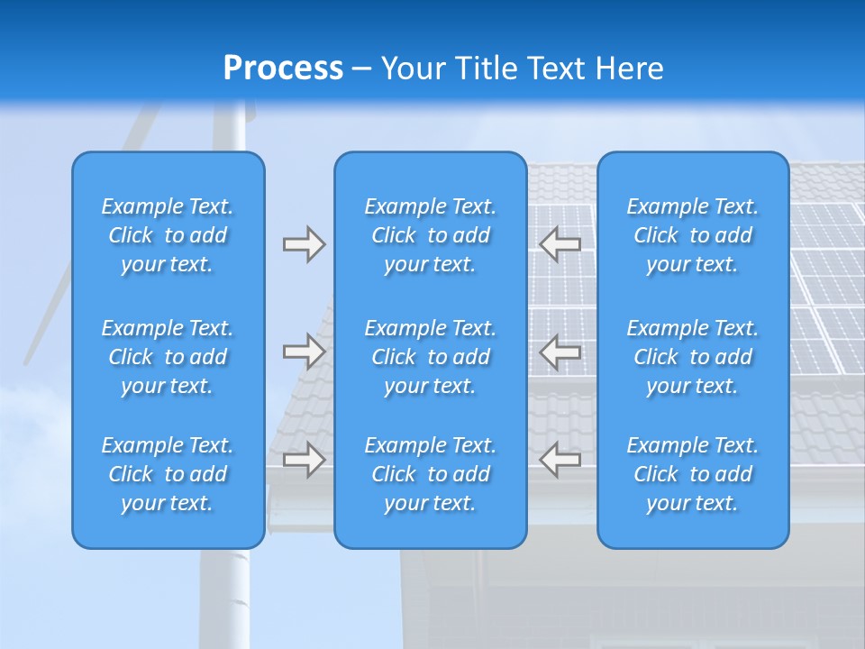 Renewable Nature Sky PowerPoint Template