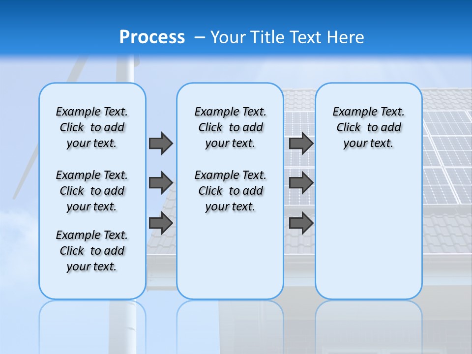 Renewable Nature Sky PowerPoint Template