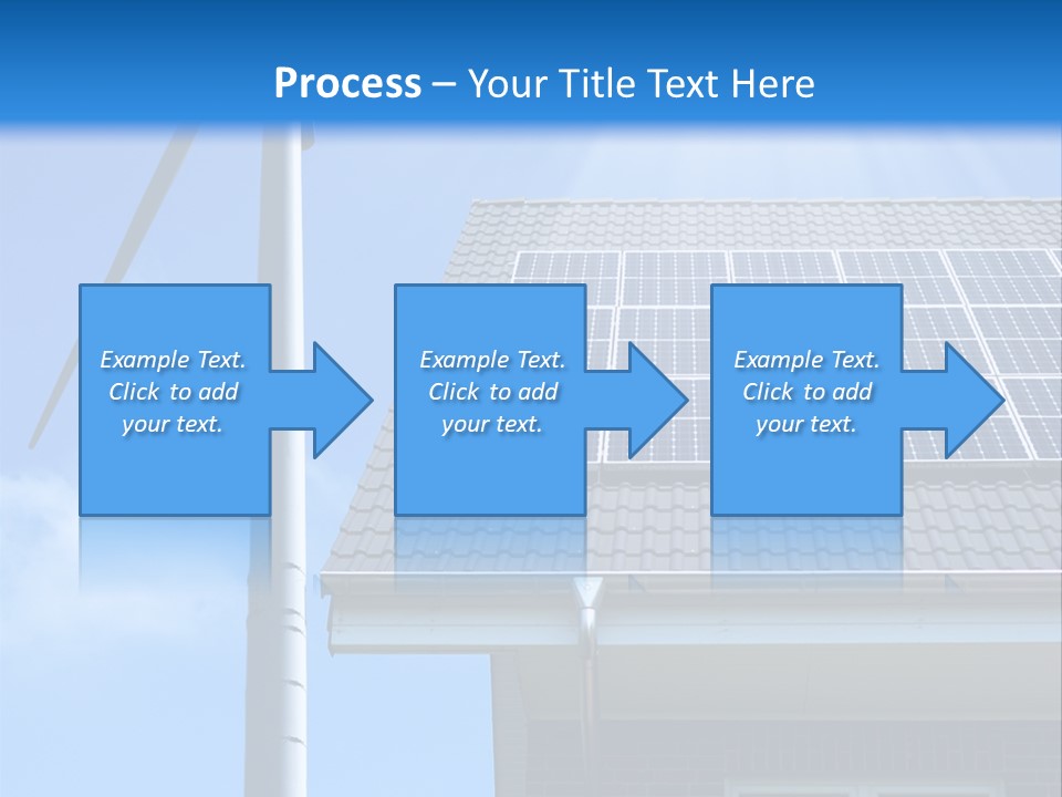Renewable Nature Sky PowerPoint Template