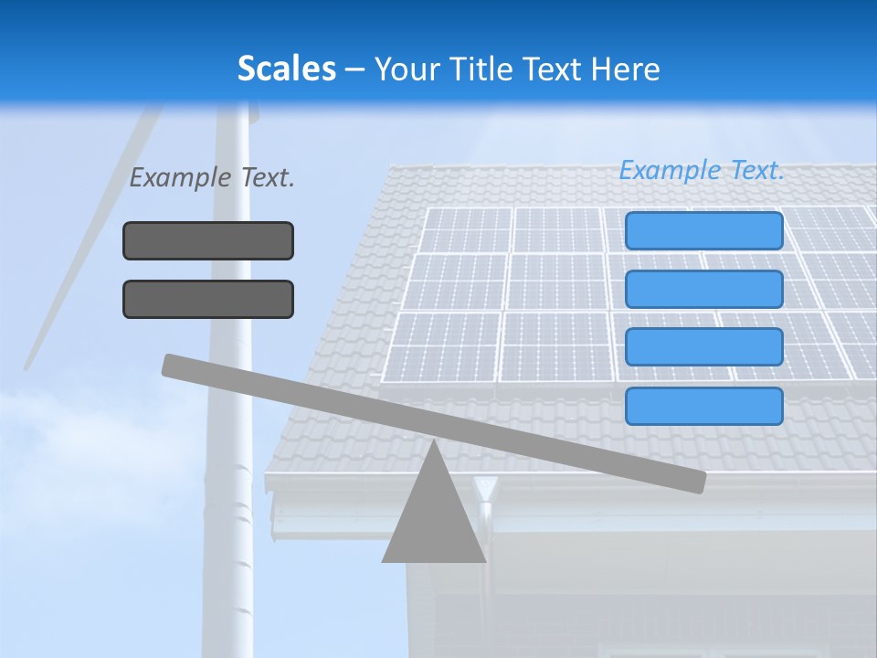 Renewable Nature Sky PowerPoint Template