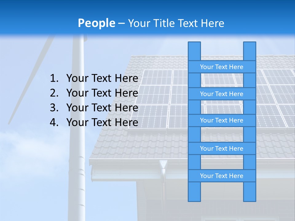 Renewable Nature Sky PowerPoint Template
