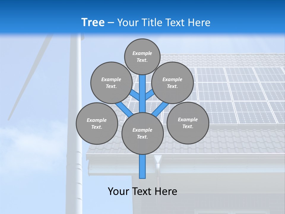 Renewable Nature Sky PowerPoint Template