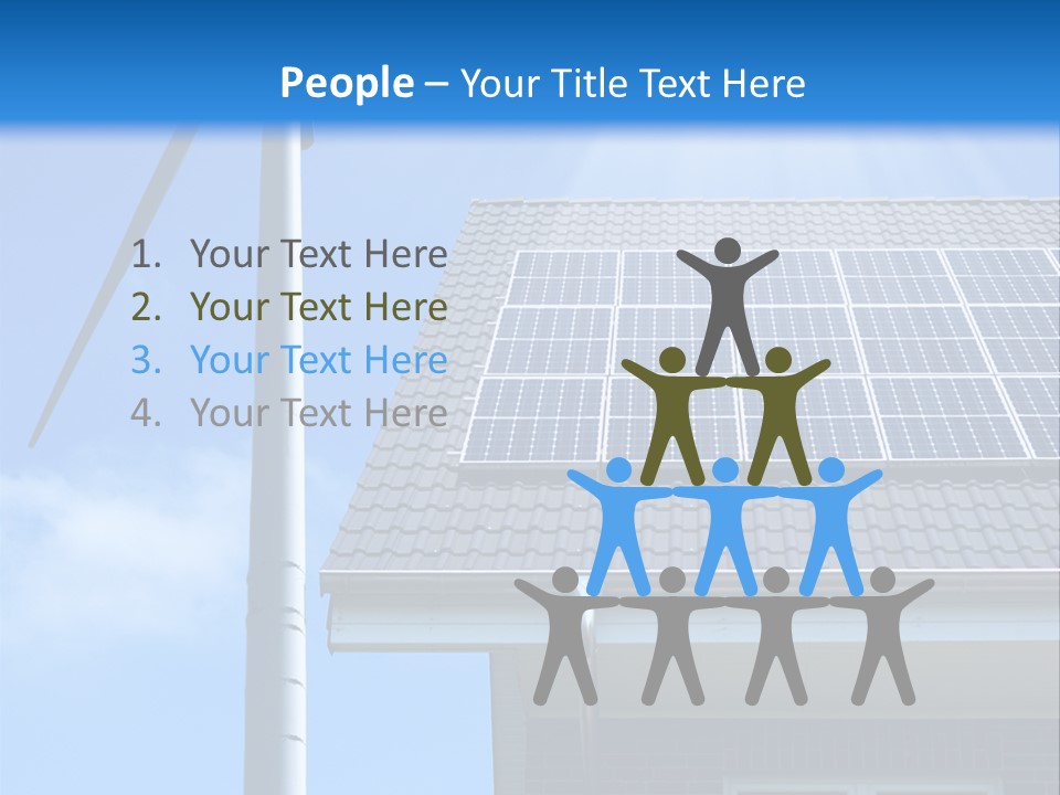 Renewable Nature Sky PowerPoint Template