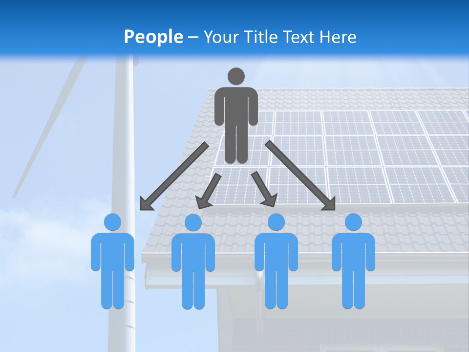 Renewable Nature Sky PowerPoint Template