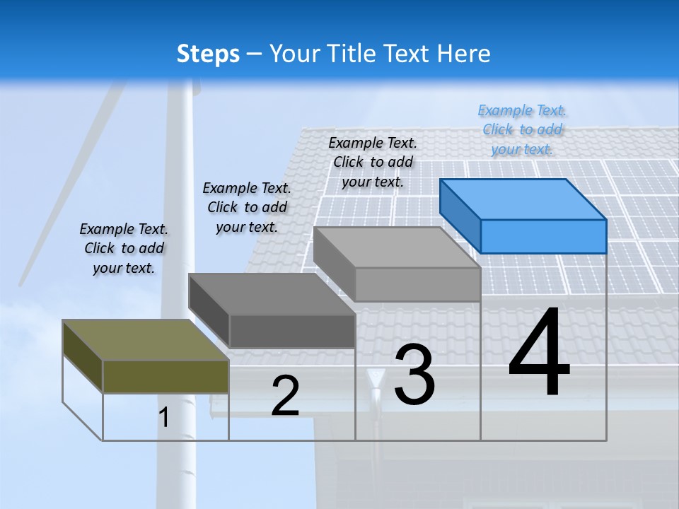 Renewable Nature Sky PowerPoint Template