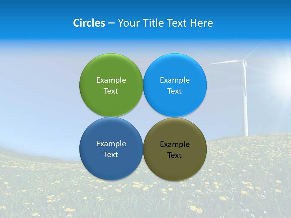Environmental Object Color PowerPoint Template