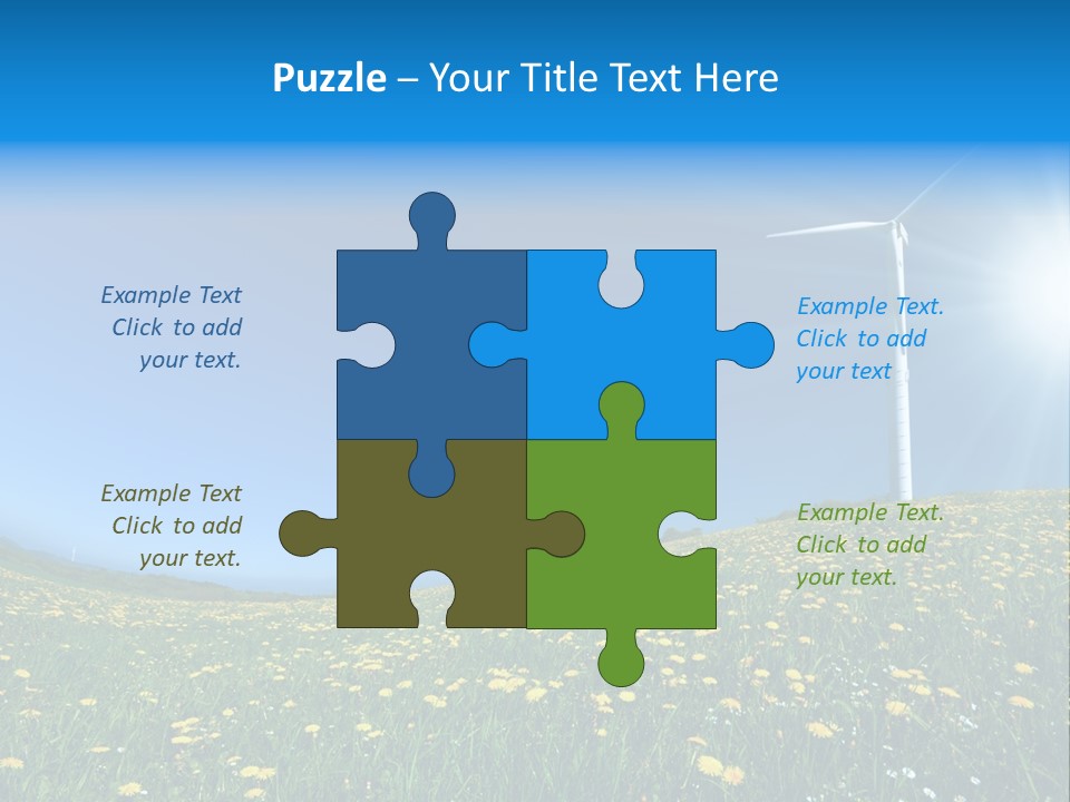 Environmental Object Color PowerPoint Template